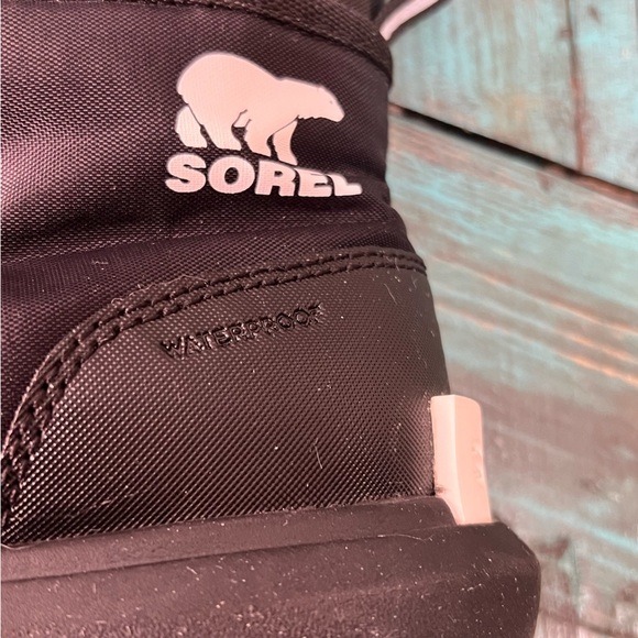 Sorel Explorer II Carnival Sport Boot Waterproof Black Size 6 - Picture 8 of 9